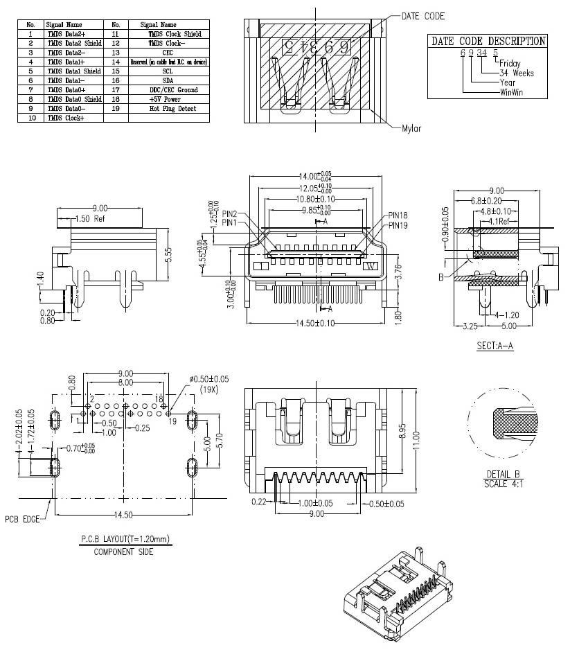 CHDM-P19RD30-0A - Conn-Link Technology Inc